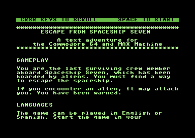 Screenshot of Escape From Spaceship Seven